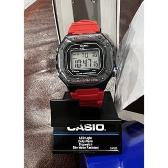 New Men’s Digital Watch | 50M WR | 1/100 Second Stopwatch | 100 Sec - Picture 1 of 2